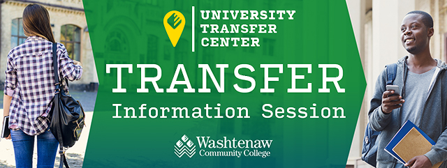 University Transfer Center Information Session | Washtenaw Community College
